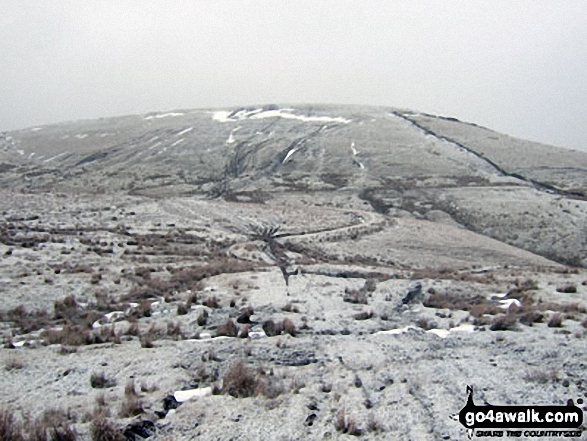 Brown Wardle Hill from Middle Hill (Whitworth) 