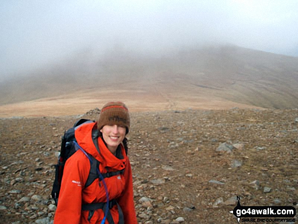 Walk c113 Helvellyn from Thirlmere - Heading for Sticks Pass from Raise