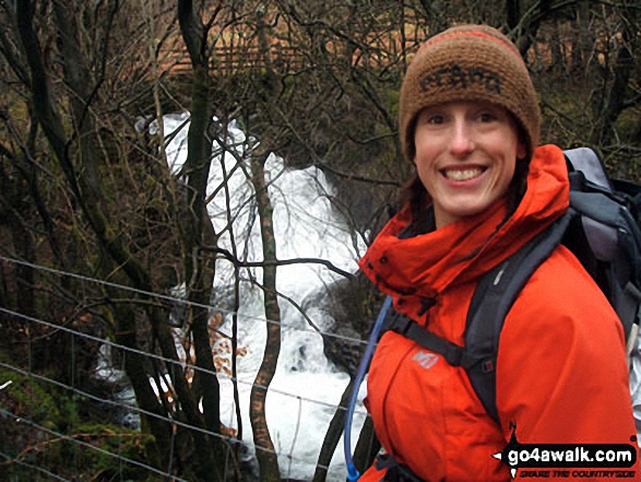 Helvellyn Gill Waterfalls near Thirlmere