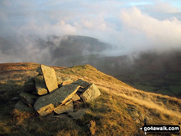 Walk c322 The Crookdale Round - High House Bank summit