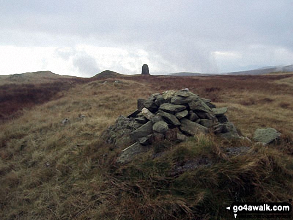 Grey Crag (Sleddale) summit cairn 