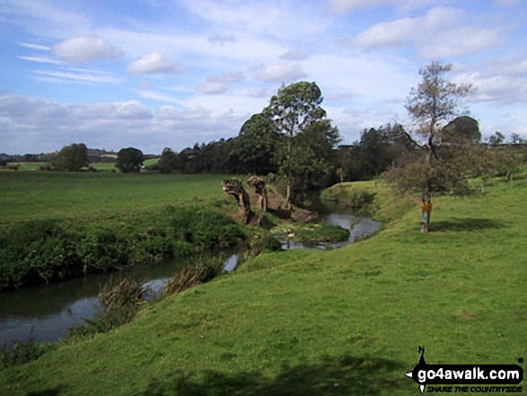 Walk wa164 Clifford Chambers from Stratford-upon-Avon - River Stour