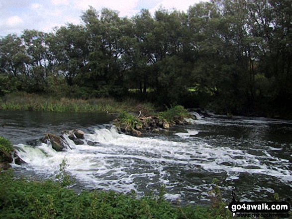 Walk wa164 Clifford Chambers from Stratford-upon-Avon - The River Avon near Stratford-upon-Avon