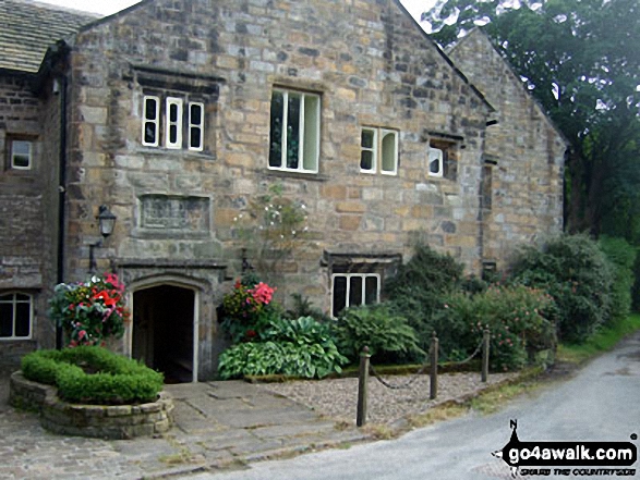 Walk l106 Swinden Valley from Mereclough - Hurstwood Hall, Hurstwood