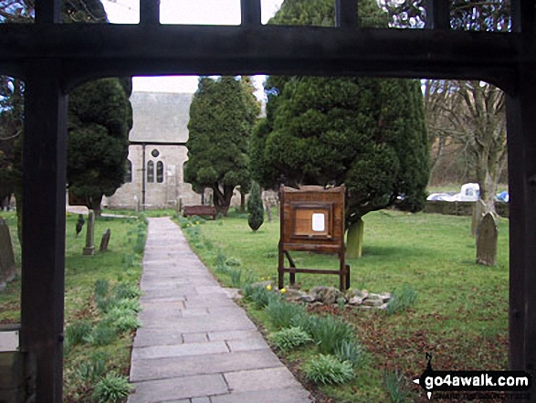 Walk ny149 Great Shunner Fell from Hawes - The Church of St Mary and St John, Hardraw