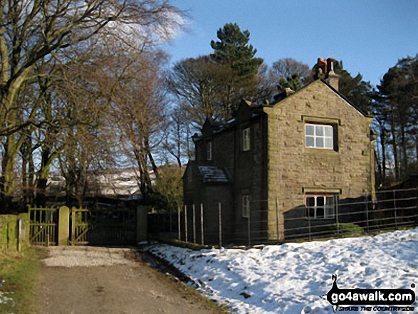 Walk ch310 West Parkgate, Sponds Hill and The Cage from Lyme Park Country Park - Lyme Park Country Park East Lodge