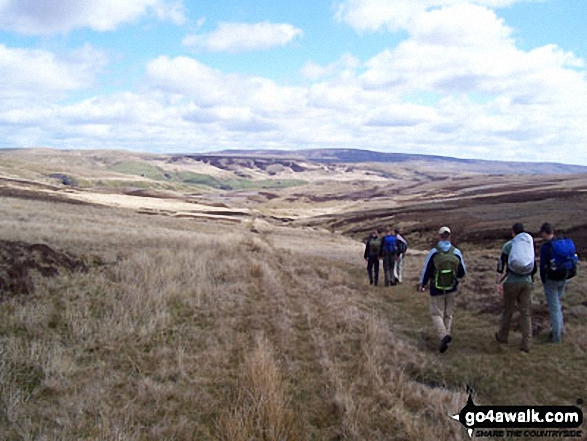 Descending by Ney Gill towards Ravenseat 