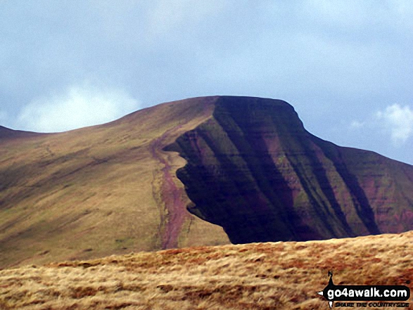 Walk po100 Pen y Fan from Neuadd Reservoir - Pen y fan from Cribyn