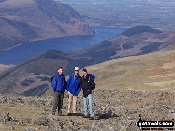 Walk c120 The Ennerdale Horseshoe - Ennerdale Water and St Bees from Red Pike (Buttermere)