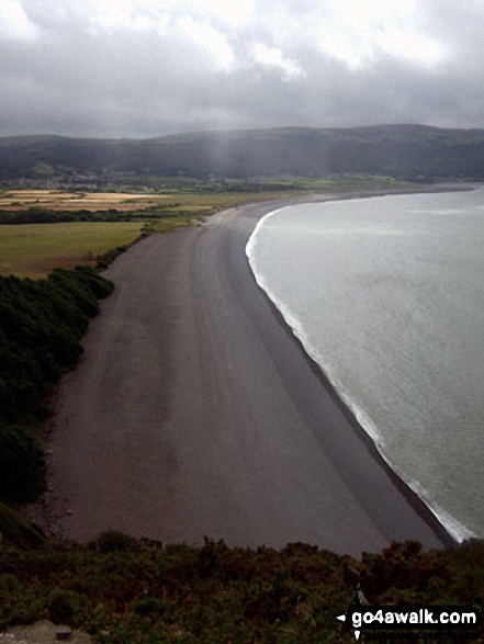 Porlock Bay from Hurlstone Point 