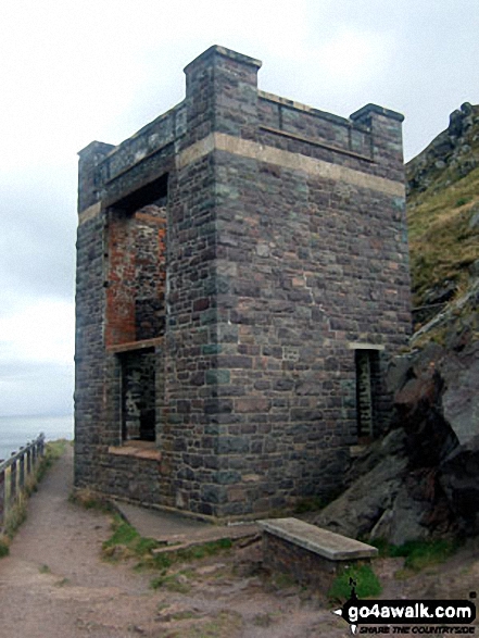 The former Coastguard Station at  Hurlstone Point 