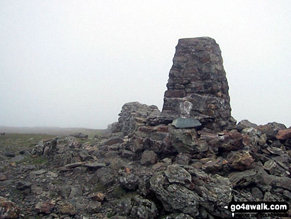 Moel Hebog summit trig point 