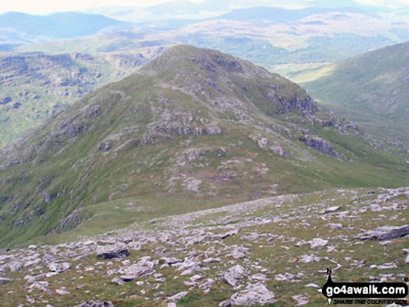 Walk ab109 Beinn Ime from Arrochar - Beinn Chorranach from Beinn Ime