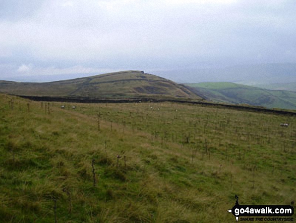 Walk d262 South Head and Mount Famine from Hayfield - Chinley Churn