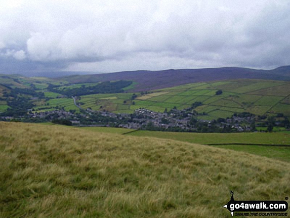 Walk d262 South Head and Mount Famine from Hayfield - New Mills from Chinley Churn