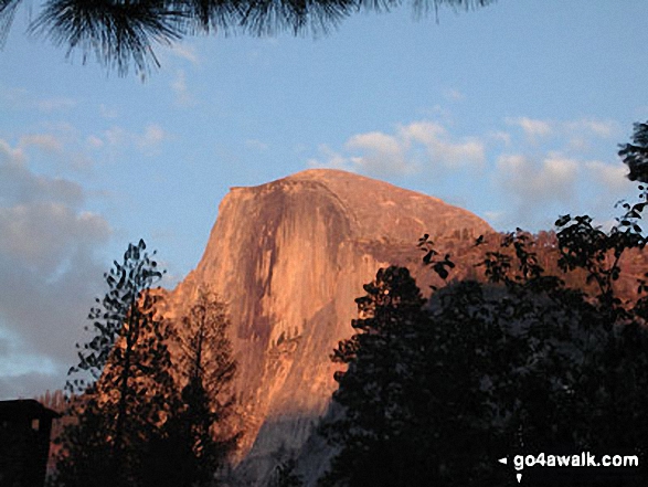 Half Dome from Curry Village 