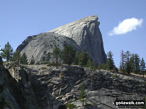 Half Dome from The John Muir Trail 