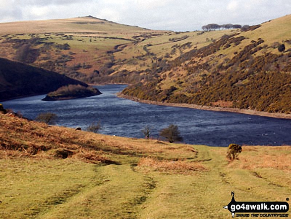 Ascending Longstone Hill from Meldon Reservoir with Sourton Tors on the horizon 