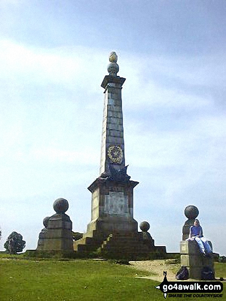 Walk bu118 Monument Hill (Coombe Hill) from Butler's Cross - Coombe Hill