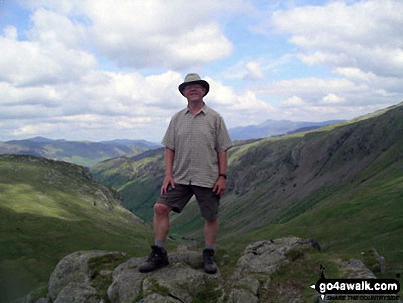 Walk c120 The Ennerdale Horseshoe - On Hay Stacks (Haystacks) during Wainwright's Coast to Coast Walk