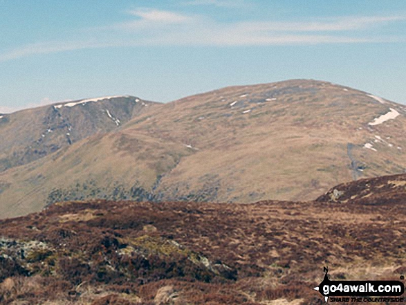 White Side and Raise (Helvellyn) from Sheffield Pike 