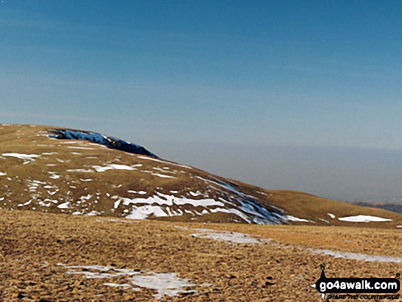 Walk c137 The Coldale Round from Braithwaite - Grasmoor from Crag Hill (Eel Crag) trig point