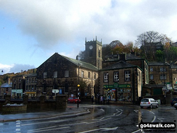 Walk wy108 Upperthong and Netherthong from Holmfirth - Holmfirth