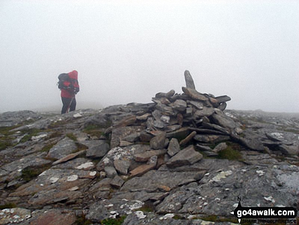 Toman Coinich (A' Chailleach) summit cairn 