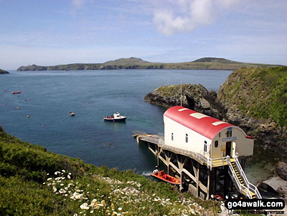 Walk pe120 Carn Llidi, Carnedd-lleithr and St David's Head from Whitesands Bay (Porth Mawr) - St. Justinian