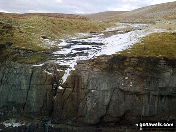 Hull Pot and a frozen Hull Pot Beck 