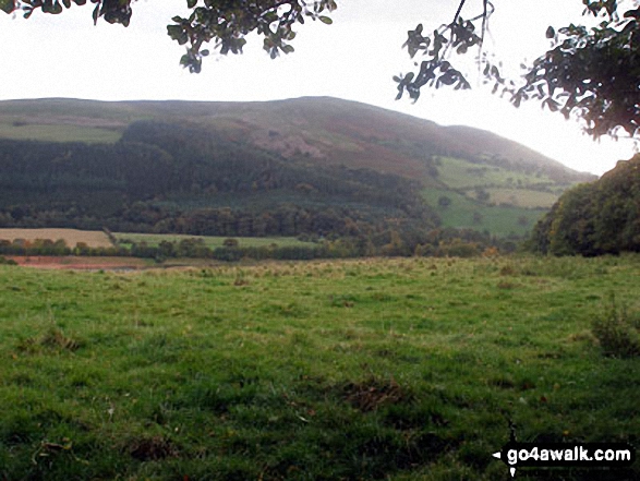 Walk dn123 The Offa's Dyke Path, Rhuallt and Caerwys from Bodfari - Moel y Parc from near Maes-mynan Hall