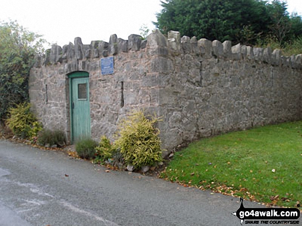 Walk dn134 The Offa's Dyke Path and Rhuallt  from Bodfari - Caerwys Animal Pound