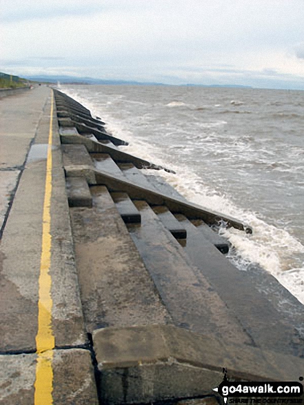 Walk dn117 Ffrith Beach, Dyserth and The Offa's Dyke Path from Prestatyn - Ffrith Beach, Prestatyn