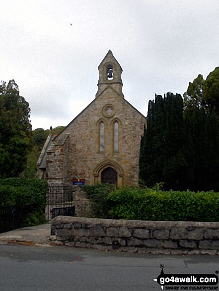 Walk dn143 Dyserth and The Offa's Dyke Path from Prestatyn - Dyserth Church