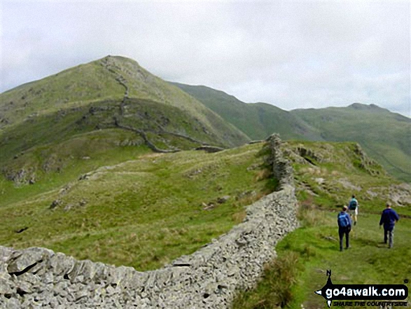 Walk High Pike (Scandale) walking UK Mountains in The Eastern Fells The Lake District National Park Cumbria, England