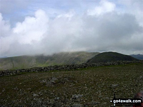 Walk c247 The Fairfield Horseshoe from Ambleside - Fairfield and Hart Crag from Dove Crag