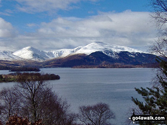 Walk st100 Ben Lomond and Ptarmigan from Rowardennan - Beinn Eich and Beinn Dubh from Balmaha, Loch Lomond