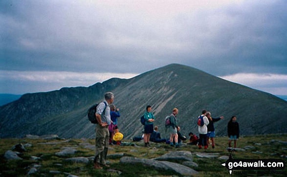 Walk Beinn Bhreac (Arran) walking UK Mountains in The South Western Isles  North Ayrshire, Scotland