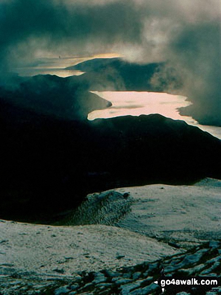 South from the summit of Ben Donich 