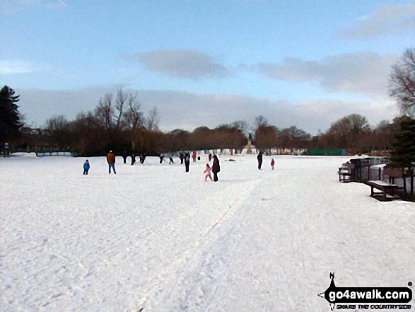 Glasgow in the snow 