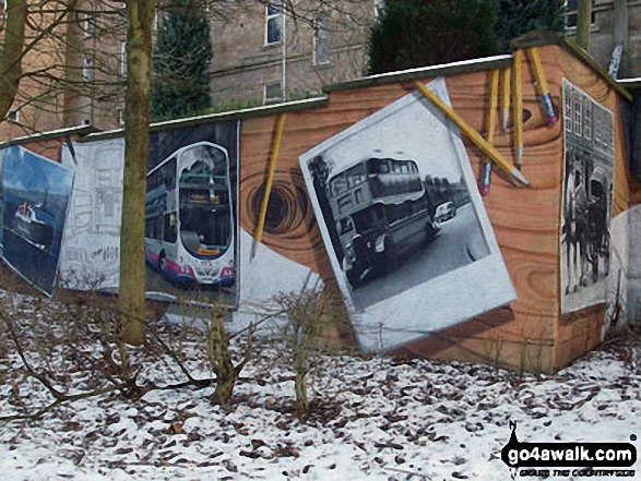 Glasgow in the snow 