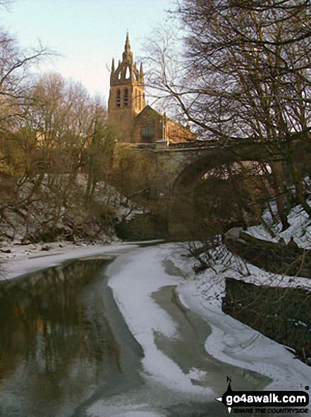 Glasgow in the snow 