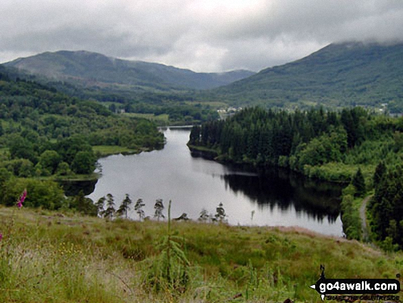 Walk st146 Ben A'an and Meall Gainheich from Loch Achray - Loch Achray