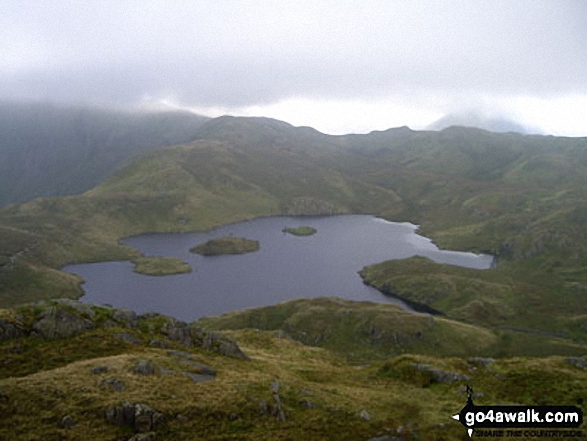 Walk c272 High Street and Angletarn Pikes from Brothers Water - Angle Tarn from Angletarn Pikes