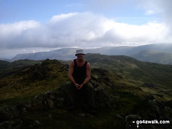 Walk c249 The Knott and Angletarn Pikes from Patterdale - Peter on Angletarn Pikes