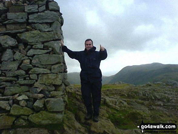 Little old me! on Hallin Fell in The Lake District Cumbria England