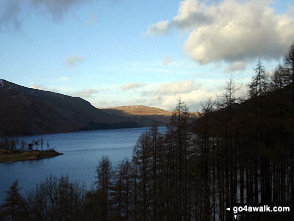 The Rigg and Haweswater Reservoir from the lower slopes of Branstree (Artlecrag Pike) 