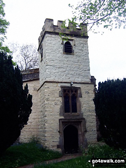 Walk bu122 Lodge Hill from Bledlow - Horsenden church