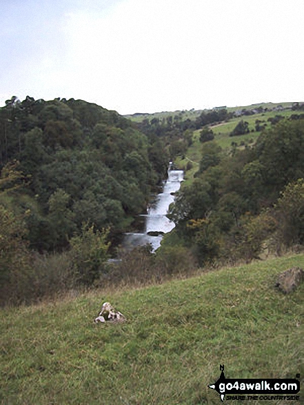 Walk d127 Lathkill Dale and Bradford Dale from Youlgreave - Lathkill Dale