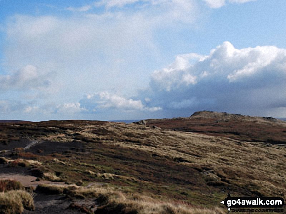 Looking back to Grindsbrook, on the way to Crowden Tower (Kinder Scout)